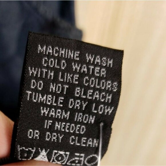 Velvet Heart Womens NWOT Blue Tencel Front Tie Star Print Long Sleeve Button... - Picture 7 of 7